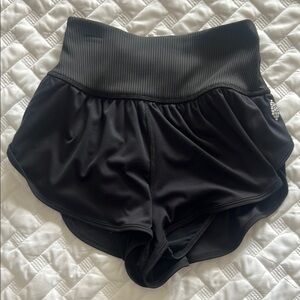 Free People Movement Black Women's Athletic Shorts